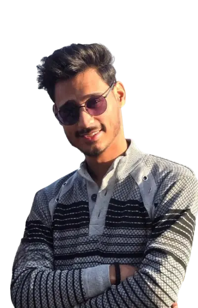 Careful Karma Portrait of Shubham Shonkhlay, wearing sunglasses and a stylish grey sweater, standing confidently with arms crossed in front of a mountain landscape — Founder of Careful Karma. How To Apply Skincare Products With Mindful Tips, Honest Reviews, And Simple Routines.