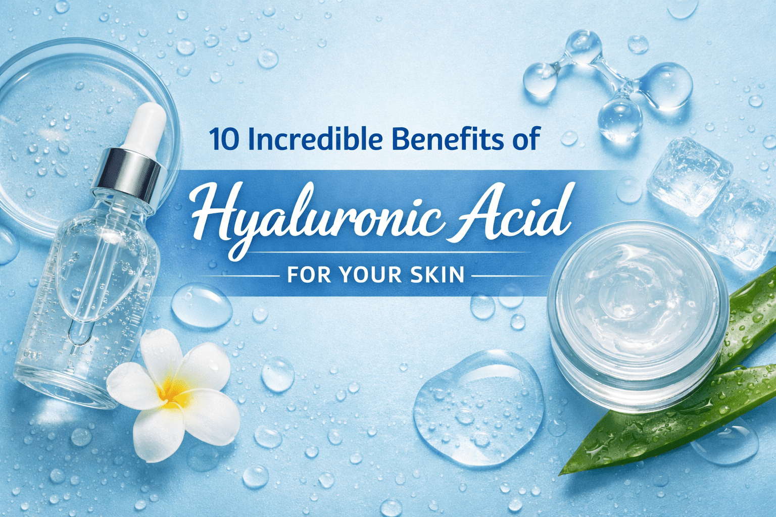 10 Benefits of Hyaluronic Acid | Hydrated & Glowing Skin