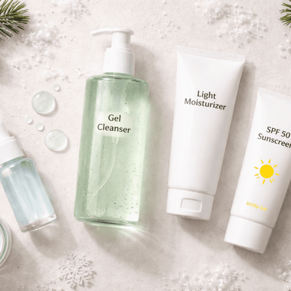 skincare routine for oily skin in winter